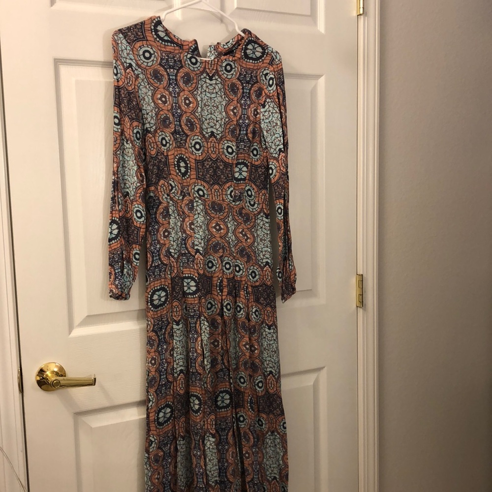 Geometric Print Dress